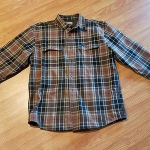 Mens Carhartt Flannel Shirt